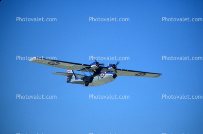 PBY-5 in flight, milestone of flight