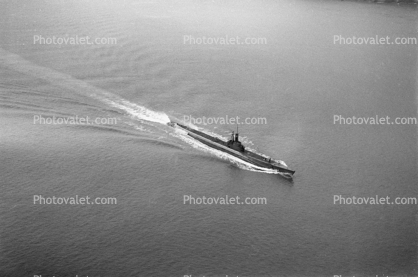 Gato Class Submarine, USN, United States Navy, 1950s