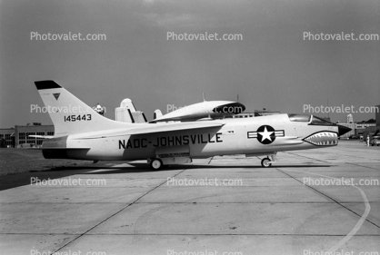 145443, Vought F-8, NADC Johnsville, 1950s