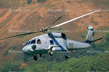 612, Sikorsky SH-60B Seahawk, Air-to-Air, USN, United States Navy