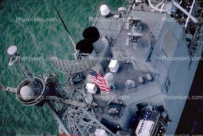 USS Vincennes (CG-49) Mast, USN