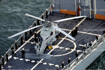 Sikorsky SH-60B Seahawk, Helipad, USN, United States Navy