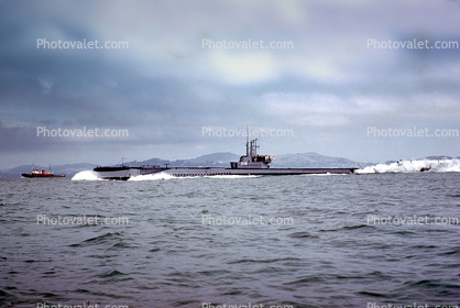 SS-318 USS Baya, Balao class Submarine, World War-II, WW2, WWII, 318, USN, United States Navy