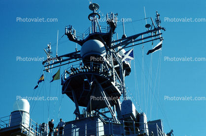 Radar Mast of the USS Tarawa (LHA-1), Tarawa-class amphibious assault ship