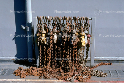 Pully Chain, USS Tarawa, (LHA-1)