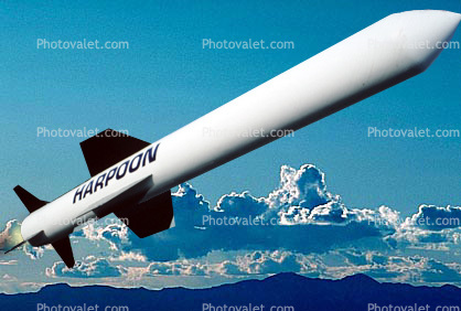 Harpoon all-weather, over-the-horizon, anti-ship missile system, antiship, AGM-84, USN, United States Navy