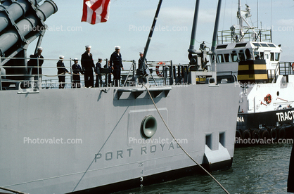 USS Port Royal (CG-73), Harbor, USN, United States Navy, Ship
