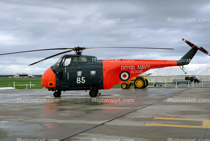 Westland Whirlwind HASSaint7, Royal Navy Rescue, 85, XL884, (S-55T)