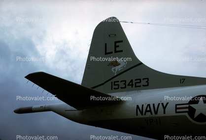 153423, VP-11, LE, Lockheed P-3 Orion, Pegasus the Flying Horse, logo, emblem, insignia