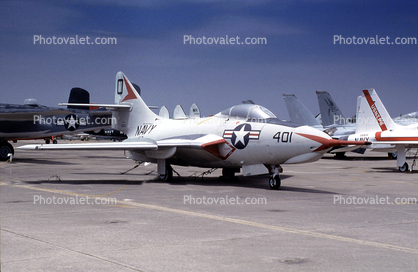 F9F-8 Cougar, 401, Pensacola Naval Air Station, NAS