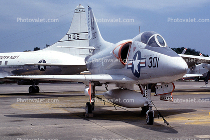 A4D-1 Skyhawk, 1956, Pensacola Naval Air Station, National Museum of Naval Aviation, NAS