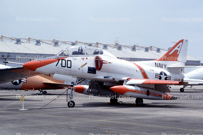 TA-4J Skyhawk, CTW-1, VT-7, 158094, Pensacola Naval Air Station