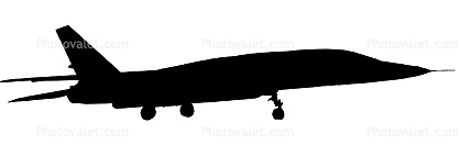 156624, RVAH-6, A-5 Vigilante silhouette, logo, shape