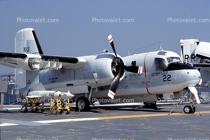 Grumman C-1 Trader, Piston Powered Prop, USS Yorktown CV-10, Patriot's Point, Mount Pleasant