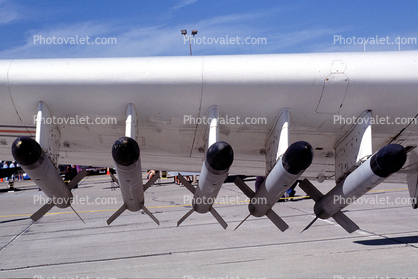 Rockets, wing, Douglas A-1 Skyraider, Salinas, California