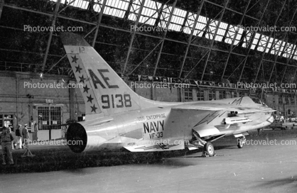 VF-33, Vought F-8 Crusader, 9138, 1950s