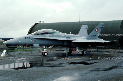 J-5233, McDonnell Douglas F-18 Hornet, Swiss Air Force, 233