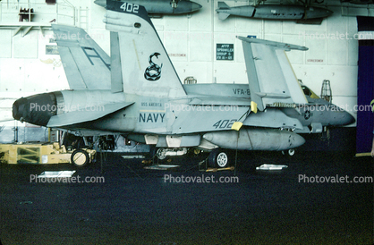 402, McDonnell Douglas F-18 Hornet, USS America (CV-66), Snake
