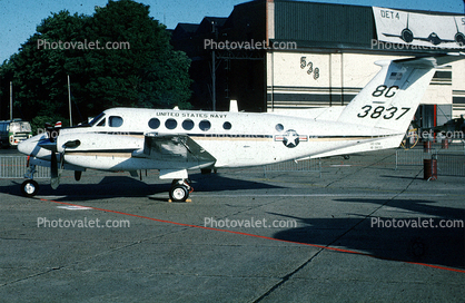 Beechcraft C12 Huron King Air US Navy, USN, 3837