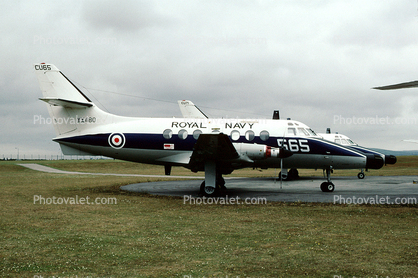 Royal Navy, CU65, XX480, 565, Scottish Aviation HP-137 Jetstream T.2