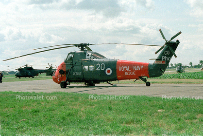 XT474, Royal Navy, Westland Essex HU.5, Rescue 820