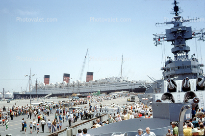 Queen Mary Steamship, Long Beach, California, Ocean Liner, Cunard Line, Steamship