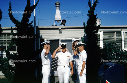 Dress Whites, Uniform, men, sailors, graduation, August 1972, 1970s