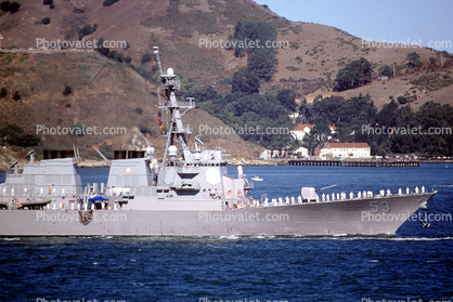 USS John Paul Jones (DDG 53), Arleigh Burke class, Guided Missile Destroyers - DDG, USN, United States Navy