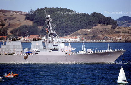 USS John Paul Jones (DDG 53), Arleigh Burke class, Guided Missile Destroyers - DDG, USN, United States Navy