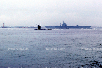 Hampton Roads, USS Independence (CV-62), May 1979, 1970s