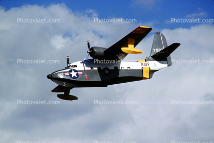 7927, Grumman HU-16C Albatross, USN, United States Navy, 927, milestone of flight