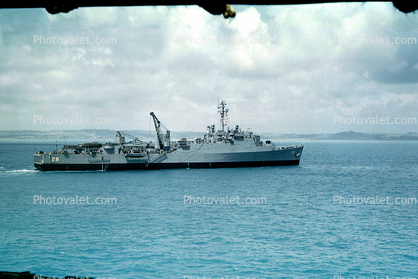 Replenishment Ship, 28, Navy Base, Guam