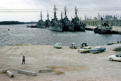 DD867, DD841, DD866, DD715, Destroyers, 1950s