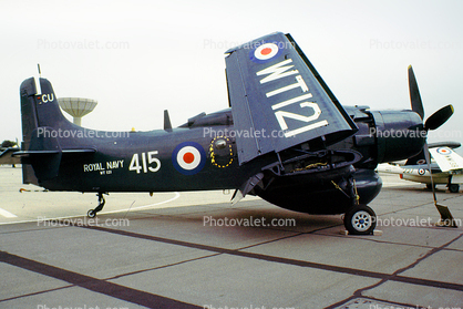 WT-121, 415, AD-4W Skyraider, Royal Navy