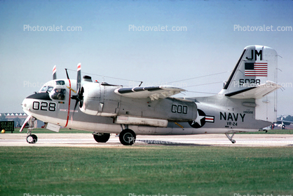 VR-24, 6028, Grumman C1A Trader, U.S. Navy's COD operations, Carrier Onboard Delivery