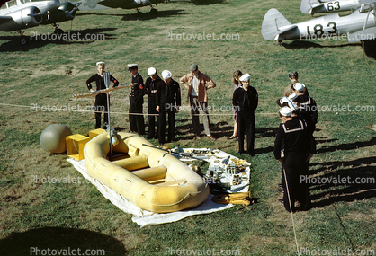 Survival Equipment, raft, USN, Sailors