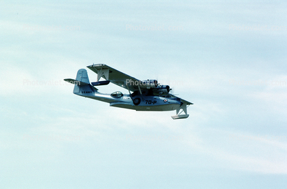 PBY-5 Catalina in Flight, airborne, flying
