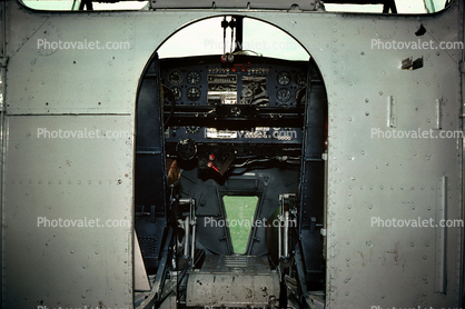 Interior of the Catalina, nose, front