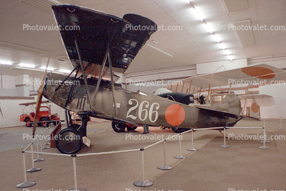 Fokker D-VII, Japanese Biplane Fighter, 266, Roundel