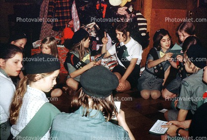 Girl Scouts meeting, gathering