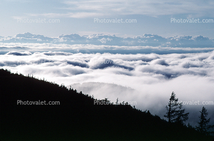 Foggy Definition over the valleys, Fog, Clouds