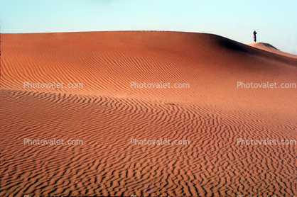 Sand Dune, ripples, Saudi Arabia, Desert, Barren Landscape, Wavelets
