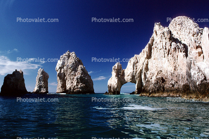 arch, natural arch, Lands End, Rocks, Pacific Ocean