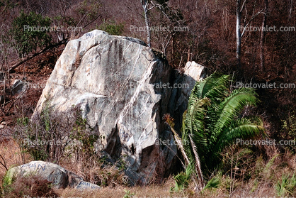 Rock, boulders, Puerto Escondido