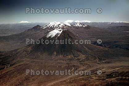 Volcano, caldera, peak