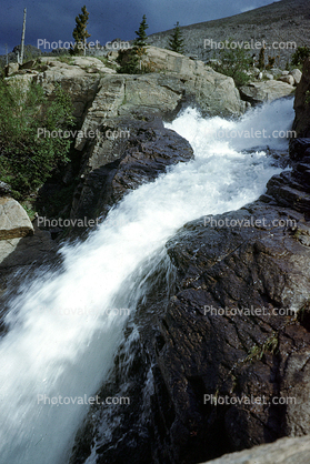River, Rapids, Waterfall, Athabasca Falls, whitewater, turbulent