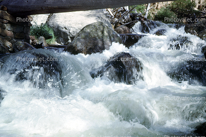 Rocks, River, Rapids, Waterfall, Glacier Creek, Falls, whitewater, turbulent