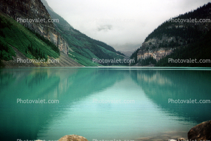 Valley, Lake, reflection, mountain range, water