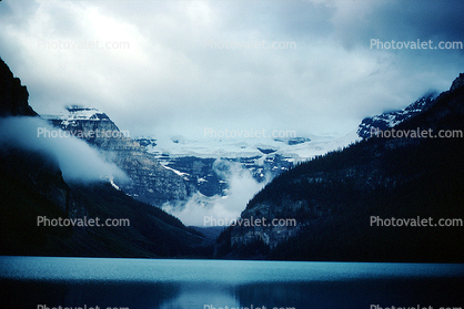 forest, mountains, lake, valley, water