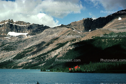 Lake, mountains, water